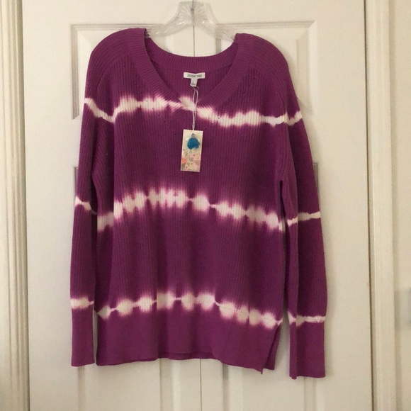 Johnny Was Sweaters - Johnny Was tie dye sweater L NWT